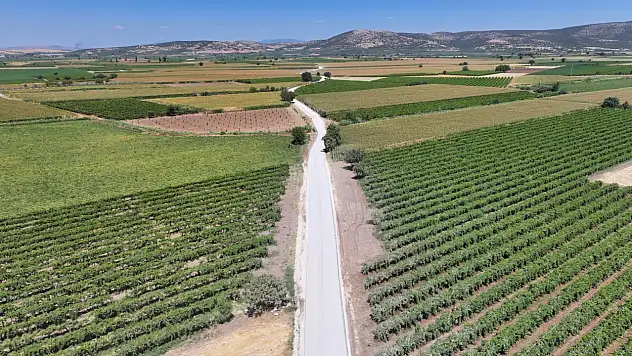 Halitpaşa-Lütfiye yolu yenilendi, ulaşım rahatladı