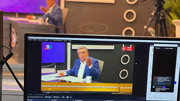 Hasan Basri Bostancı Tv9 stüdyosunda 'Halk ve yetki' programına konuk oldu: Üstat gelecek dertler bitecek