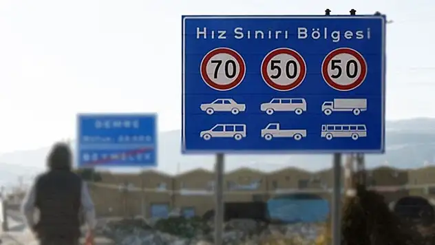 Hız sınırı levhaları sil baştan değişiyor