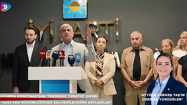 Hüsmen Kırkpınar'dan 'Terörsüz Türkiye' çıkışı: '4043 PKK hükümlüsünün salıverileceğini söylediler'