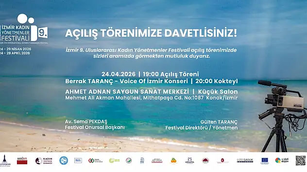 İzmir 9. Uluslararası kadın yönetmenler festivali başlıyor: 6 günlük sinema maratonu