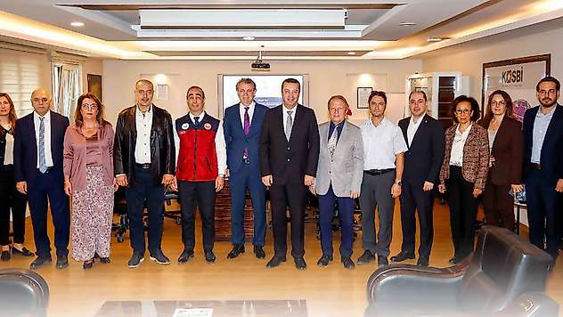 İzmir'deki OSB müdürleri KOSBİ'de bir araya geldi