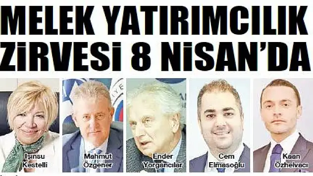 İzmir Melek Yatırımcılık Zirvesi'ne ev sahipliği yapıyor