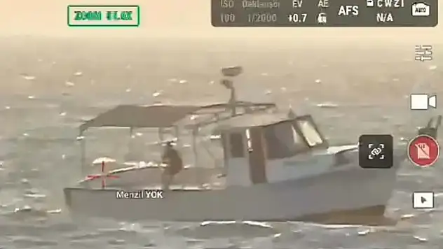 Kaçak avcılar drondan kaçamadı!