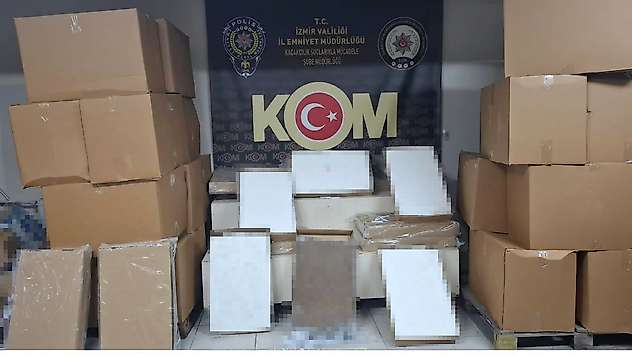Kaçak tütün operasyonu: 2 milyon 160 bin makaron ele geçirildi