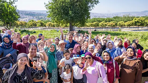 Kadifekale'de hasat buluşması