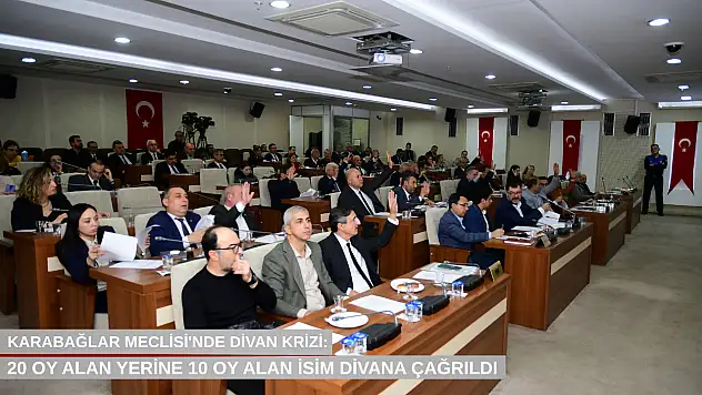 Karabağlar Meclisi'nde divan krizi: 20 oy alan yerine 10 oy alan isim divana çağrıldı