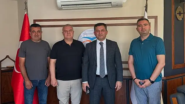Kaymakam Hakan Yavuz Erdoğan'dan Ödemiş Ticaret Odası'na iadeyi ziyaret