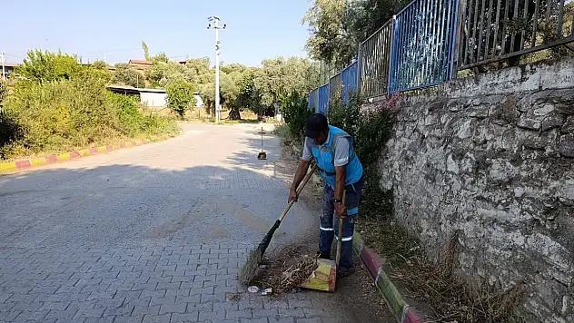 Kiraz'da temizlikte örnek seferberlik