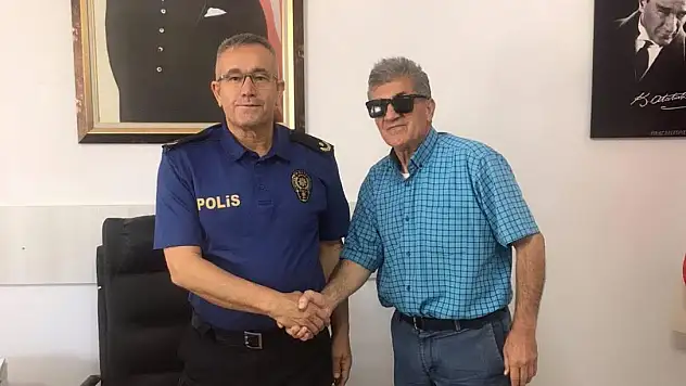 Kiraz'ın yeni emniyet müdürü Eşref Acar göreve başladı