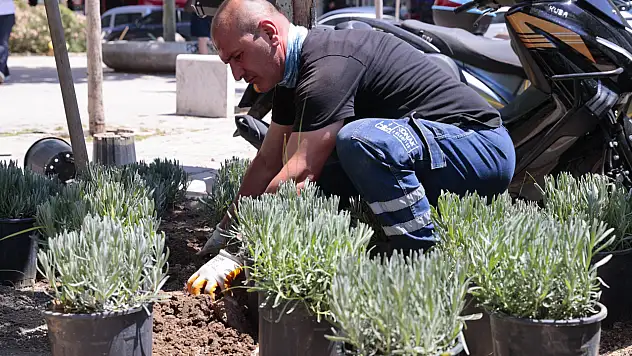 Konak'ta çevre dostu park düzenlemesi