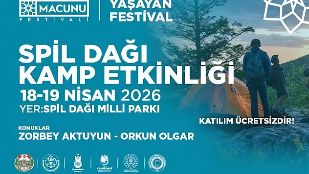 Manisa'da spor ve doğa tutkunları Spil Dağı'nda bir araya geliyor