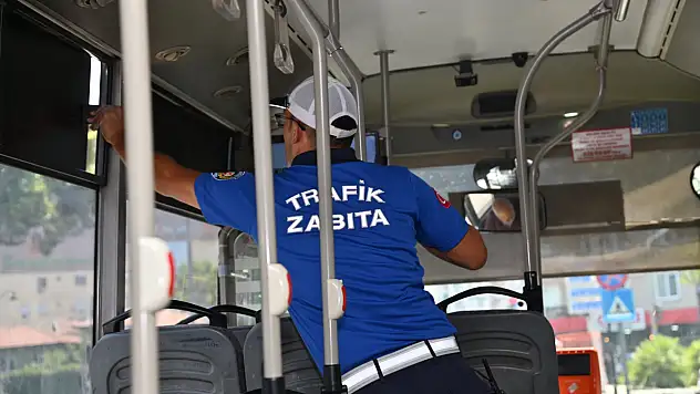 Manisa'da toplu taşımaya sıkı klima ve hijyen denetimi
