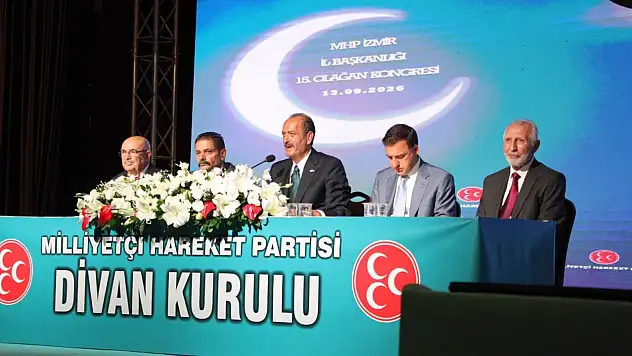 MHP İzmir'de Veysel Şahin güven tazeledi