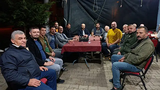 MHP Ödemiş İlçe Başkanı Ceyhun Kınlı Ortaköy ahallesindeydi