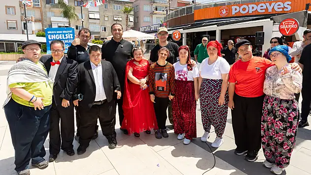 Narlıdere'de engeller sevgiyle aşıldı