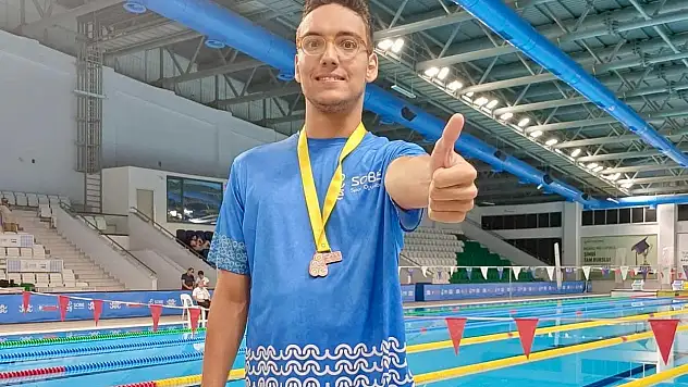 Narlıdere'nin özel sporcusu Türkiye 3'üncüsü oldu