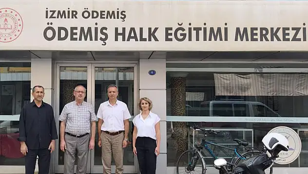 Ödemiş Halk Eğitim Merkezi'ne yeni müdür: Taner Tokalı göreve başladı