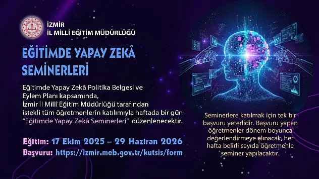 Öğretmenlere özel seminerlerle yapay zekâ farkındalığı artıyor