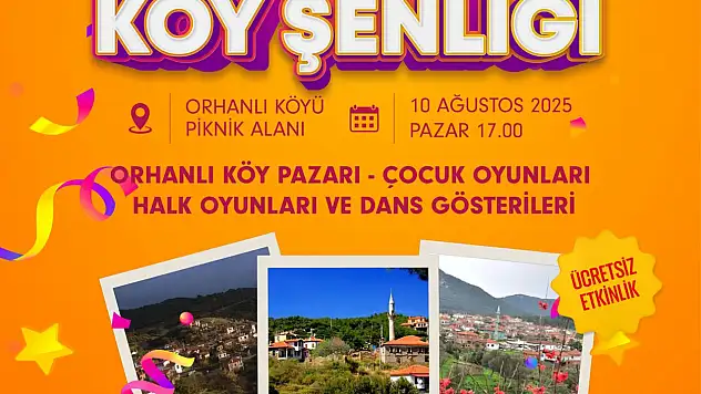 Orhanlı Köyü'nde birlik ve dayanışma şenliği: TeosFest 2025 Orhanlı'da kapanıyor