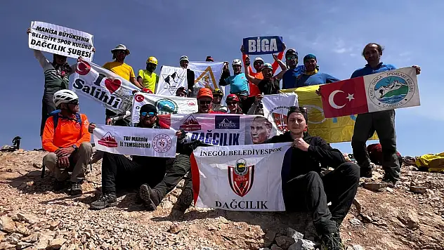 Salim Taşbaş, Türkiye'nin ikinci zirvesinde başarıya ulaştı