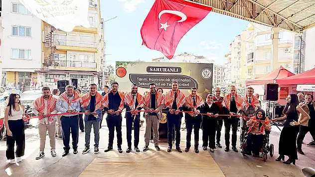 Saruhanlı'da tarımın kalbi atıyor