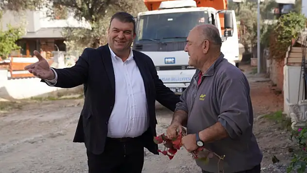 Seferihisar Belediyesi'nden Sığacık Girlen Mevkii'ne 20 milyon TL'lik altyapı ve yol yatırımı