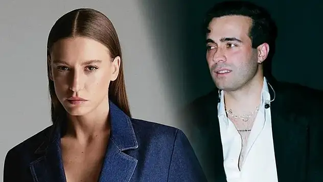 Serenay Sarıkaya ve Mert Demir kuliste aşka geldi