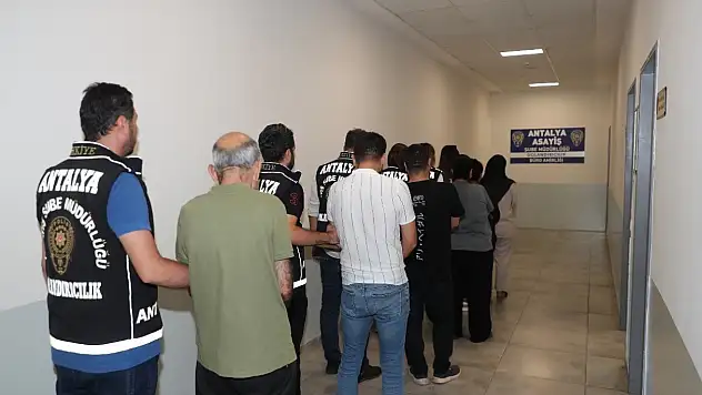 Son bir haftada 225 suçlu tutuklandı