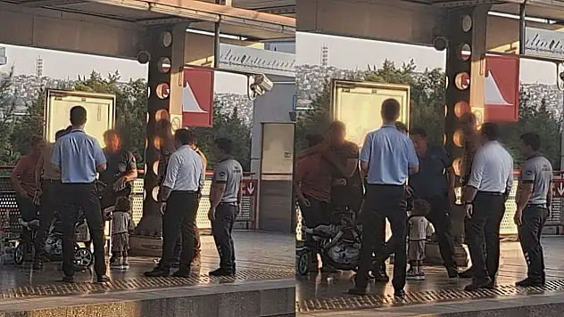 Stadyum Metro İstasyonu'nda arbede iddiası