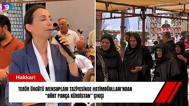 Terör örgütü mensupları taziyesinde Hatimoğulları'ndan 'Dört parça Kürdistan' çıkışı