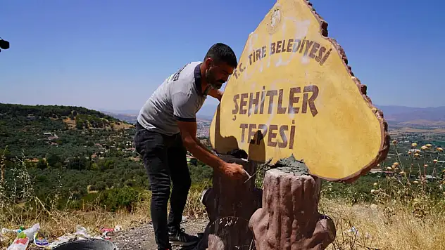 Tire Belediyesi tarafından tamir edildi
