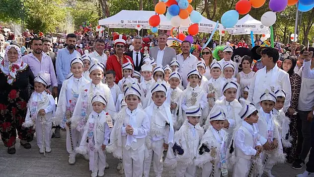 Tire Belediyesi’nden muhteşem sünnet şöleni