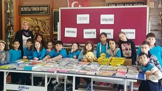 Tire'den Van'a iyilik köprüsü