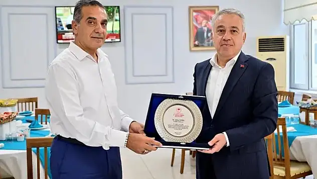 Tire Tarım Teşkilatı'ndan Ayhan Temiz'e Veda