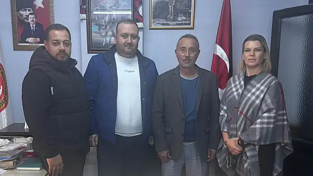 TV9 ve Küçük Menderes Gazetesi'nden Ödemiş Berberler Odası'na ziyaret