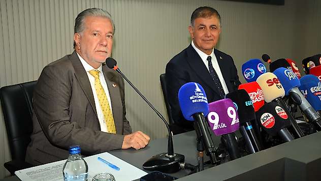 Yalçın Ata esnafın sesi oldu, Tugay'dan su indirimi ve katı atık için çözüm sözü