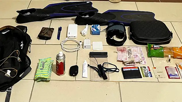 Yüzerek Yunanistan'a geçmek istedi jandarmadan kaçamadı