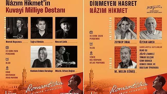 Folkart Gallery'de Nâzım Hikmet etkinlikleri başlıyor