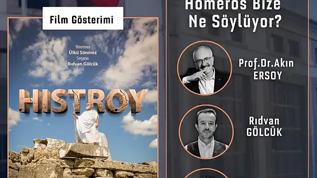 'Histroy' filmi ve mitoloji söyleşisi Urla'da sanatseverlerle buluşacak