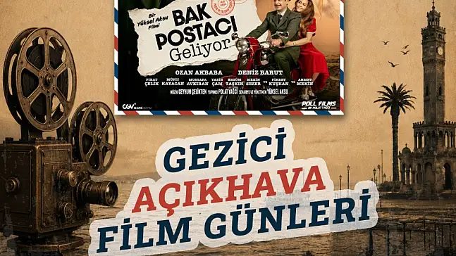 İzmir Büyükşehir Belediyesi'nden ücretsiz film gösterimleri başlıyor, ilk durak belli oldu