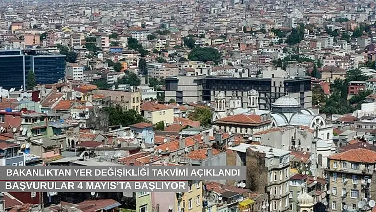 Bakanlıktan yer değişikliği takvimi açıklandı: Başvurular 4 Mayıs’ta başlıyor