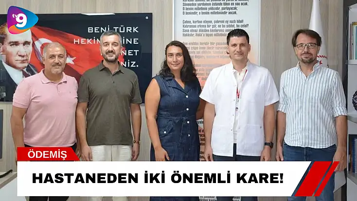 Hastaneden İki Önemli Kare!