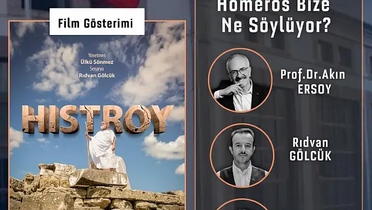 'Histroy' filmi ve mitoloji söyleşisi Urla’da sanatseverlerle buluşacak