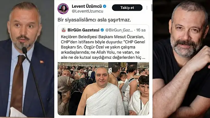 İzmir’de ‘Siyasal İslamcı’ polemiği: Levent Üzümcü’ye istifa çağrısı