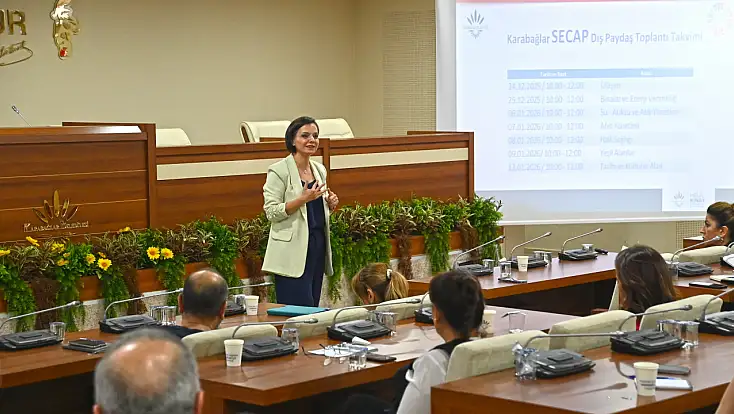 Karabağlar Belediyesi SECAP ile sürdürülebilir geleceğe hazırlanıyor