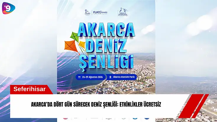 Akarca’da dört gün sürecek deniz şenliği: Etkinlikler ücretsiz