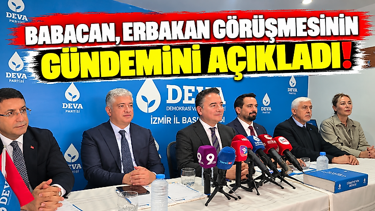 Babacan, Erbakan görüşmesinin gündemini açıkladı!