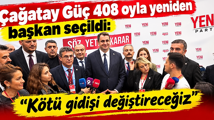 Çağatay Güç 408 oyla yeniden başkan seçildi: Kötü gidişi değiştireceğiz
