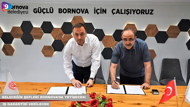 Geleceğin şefleri Bornova’da yetişecek: İş garantisi verilecek